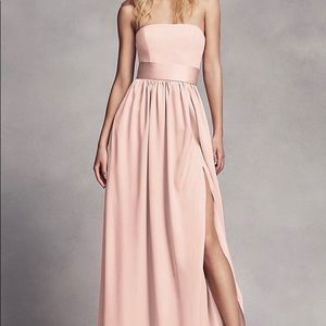 David’s Bridal White by Vera Wang bridesmaid dress